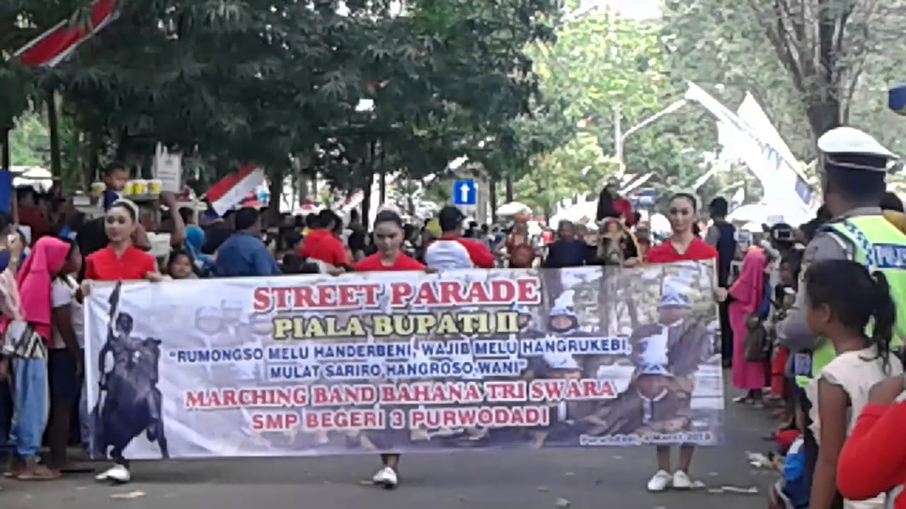 Drumband SMPN 3 Purwodadi Grobogan