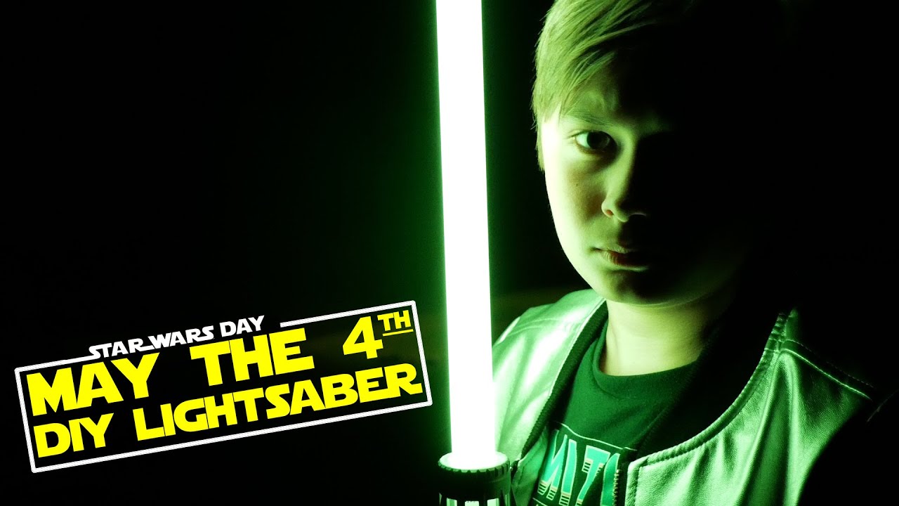 STAR WARS: May the 4th Lightsaber DIY Build | Will Build Everything