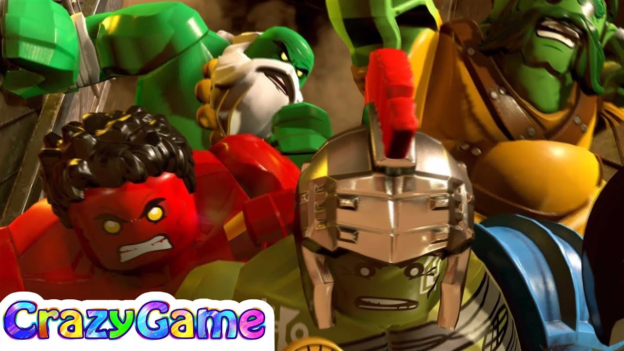 Lego Marvel Super Heroes 2 100% Walkthrough #15 Red King Revelation (Minikit, Beta Ray Bill)