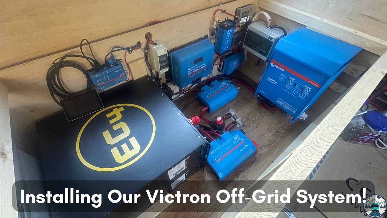 Installing Our Victron Off-Grid System! | Skoolie Build