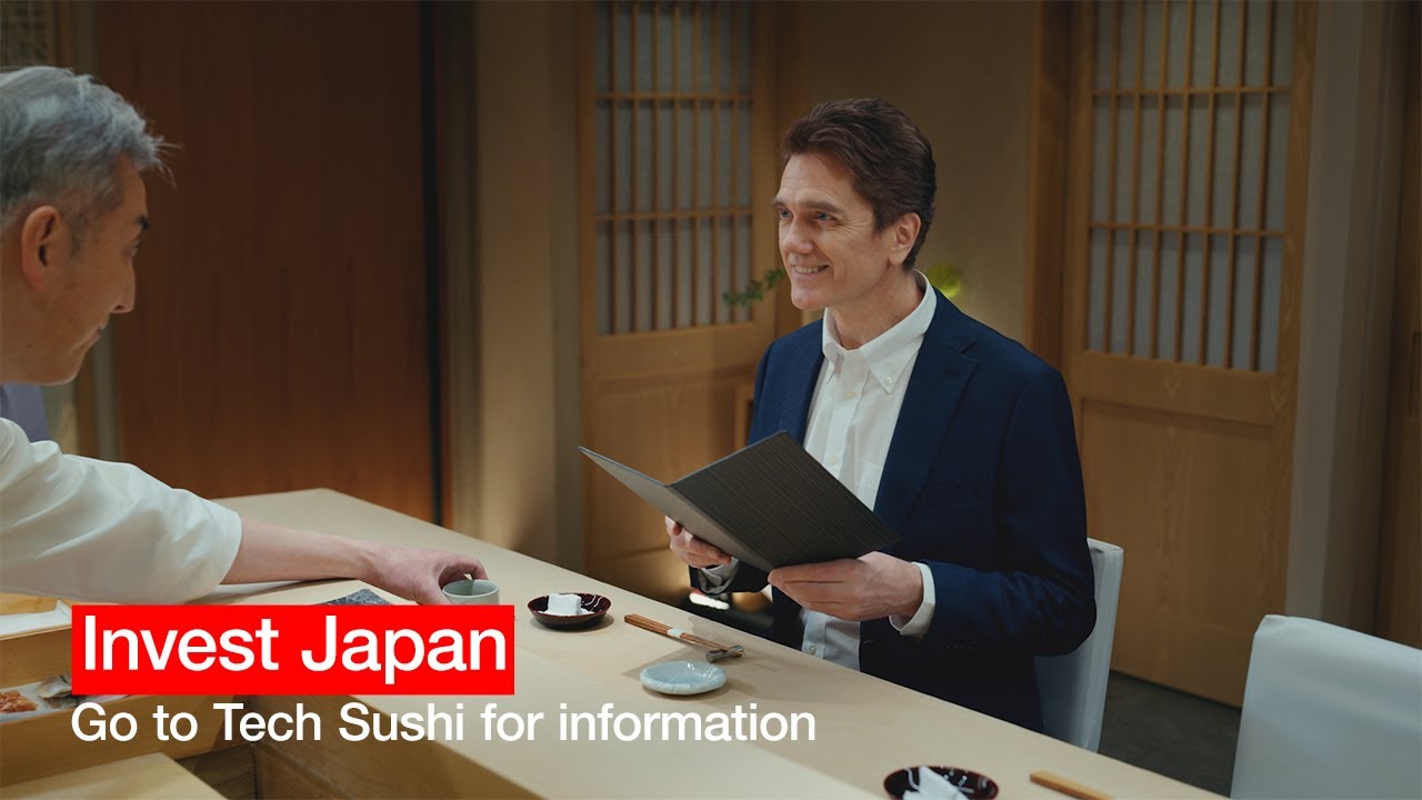 Invest Japan: Go to Tech Sushi for information