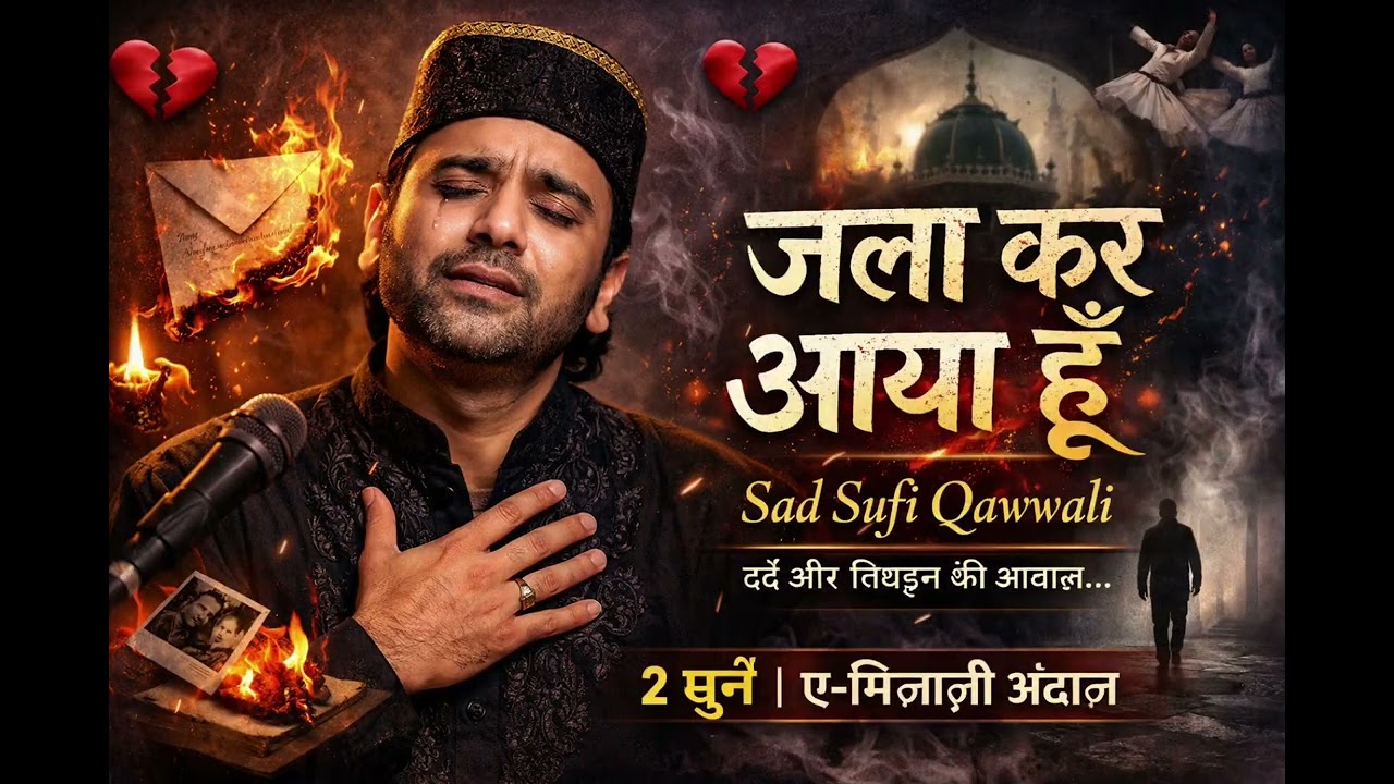 जला कर आया हूँ | New Sad Sufi Qawwali | 2 Dhun | E-Mazaji Qawwali | Dil Se Music
