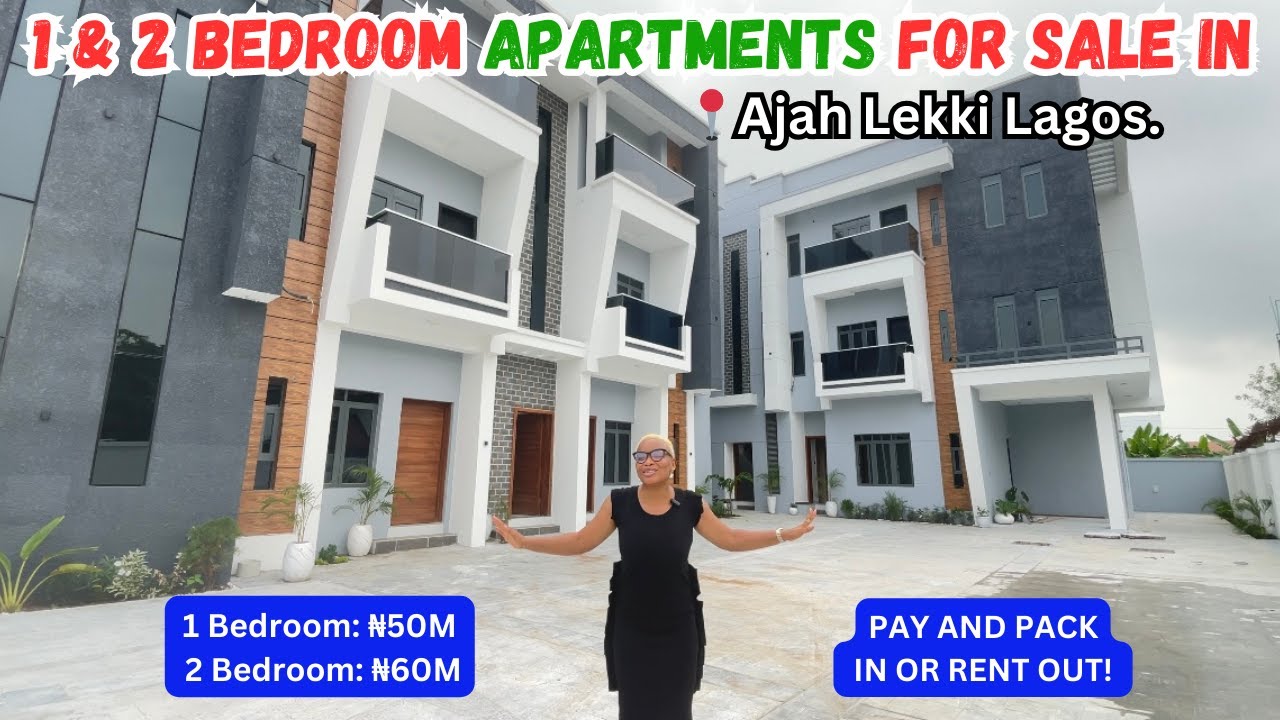 HOUSE FOR SALE IN LEKKI LAG0S NIGERIA: 1 & 2 Bedroom Apartments for Sale in Ajah Lekki Lagos