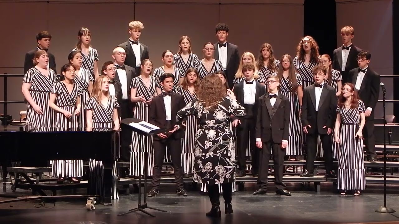 North Reading High School Chorus, Softest Rains, Rob Dietz, Allison Kane, dir.