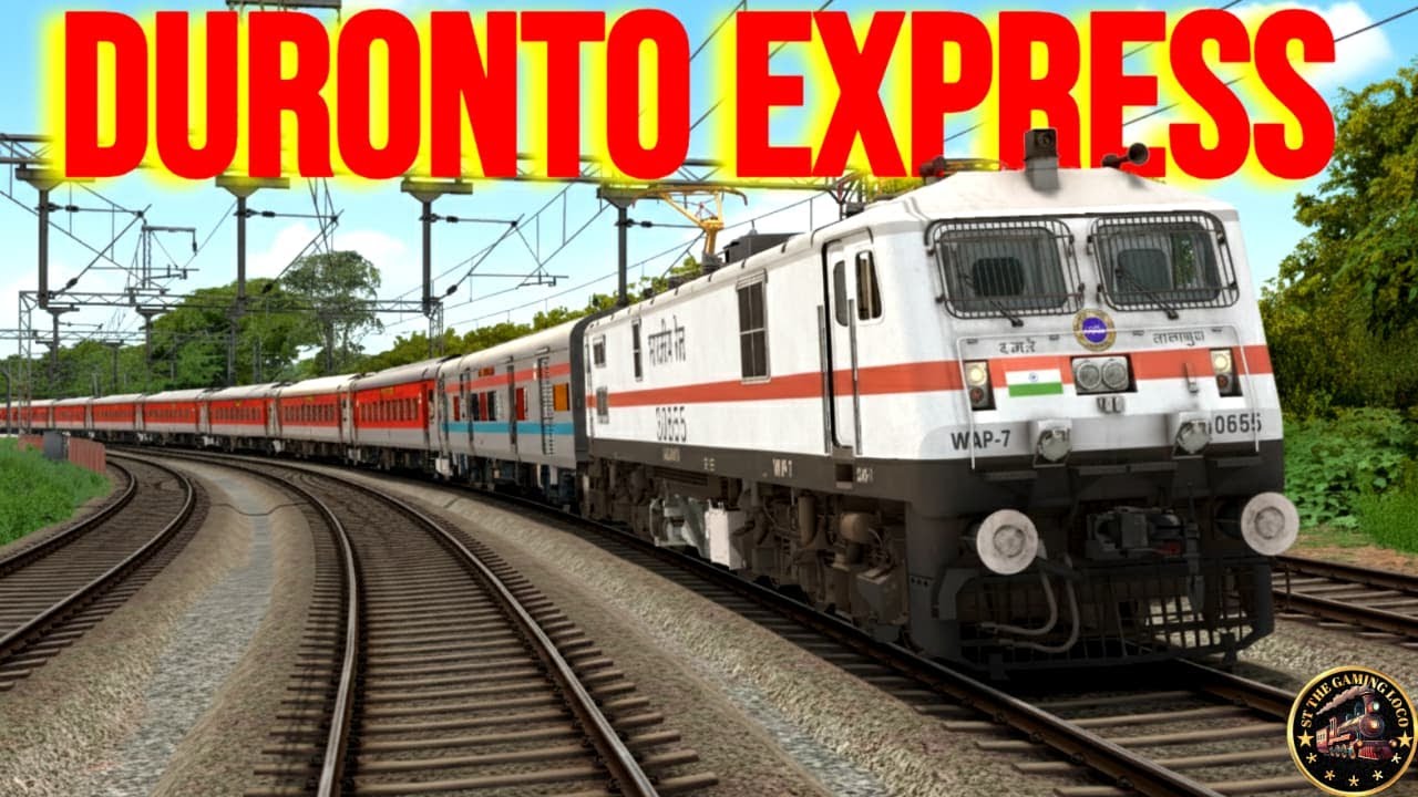 12285 Secunderabad - Hazrat Nizamuddin Duronto Express | Railworks| TS Classic#indianrailways