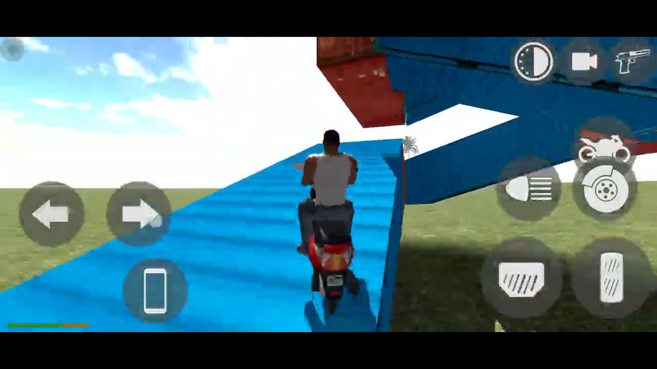 New scooter ke sath driving 