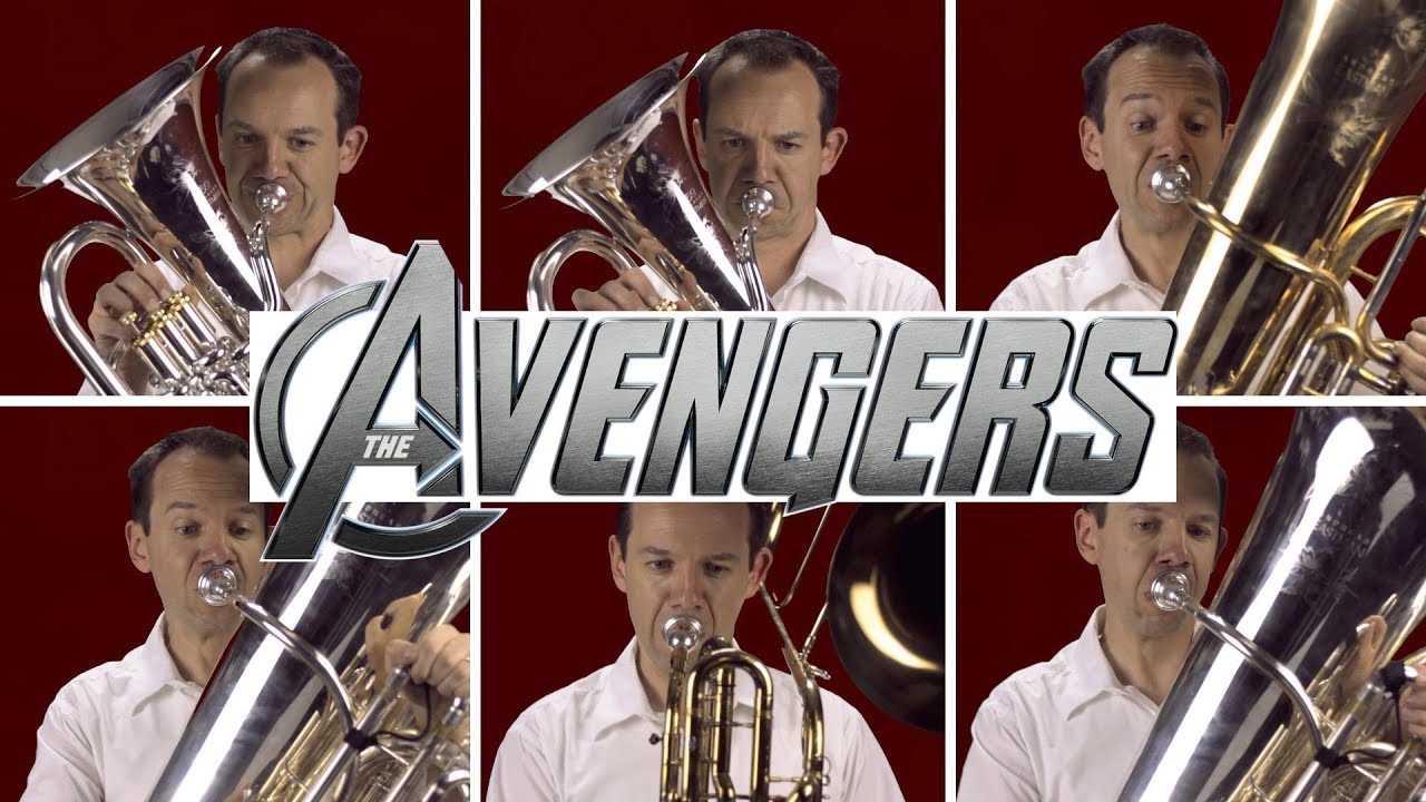 Avengers Theme (Euphonium, Tuba, Cimbasso, Piano Cover) - Scott Sutherland