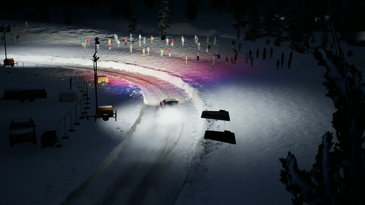 EA WRC - Rally Sweden Umeå Sprint with the Toyota Yaris Rally1
