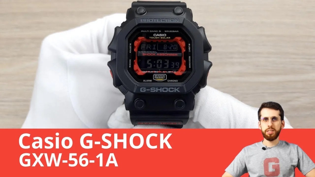 Casio GXW-56-1A — G-Shock в натуральную величину
