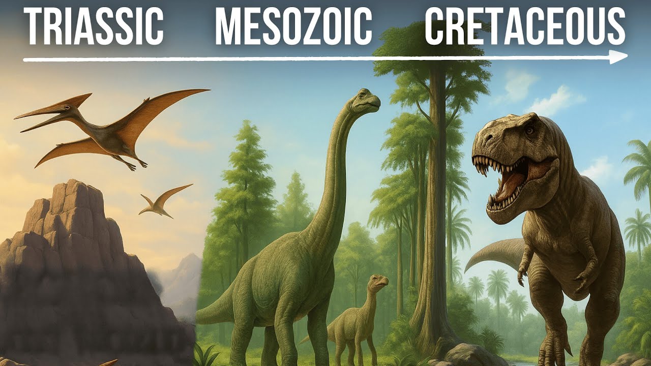 Timelapse Of The Story Of All Dinosaur Species - The Rise And Fall