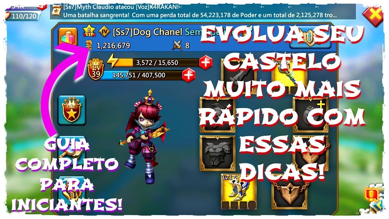 GUIA DE EVOLUÇÃO PARA INICIANTES!