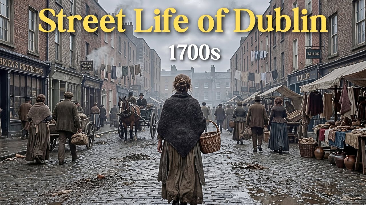 The REAL Street Life of DUBLIN (1700s) Brought to Life