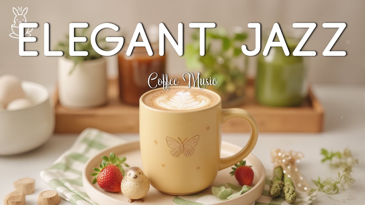 Elegant Jazz ☕ Stress Relief with Relaxing Jazz Music & Bossa Nova Music for Great Mood