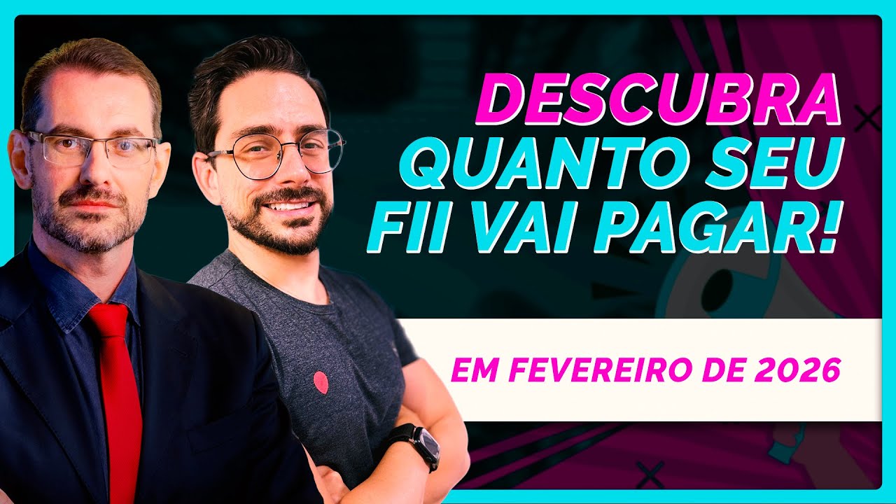 💰 RENDIMENTOS DOS FIIS PARA FEVEREIRO DE 2026: Descubra quanto os FIIs vão pagar de dividendos