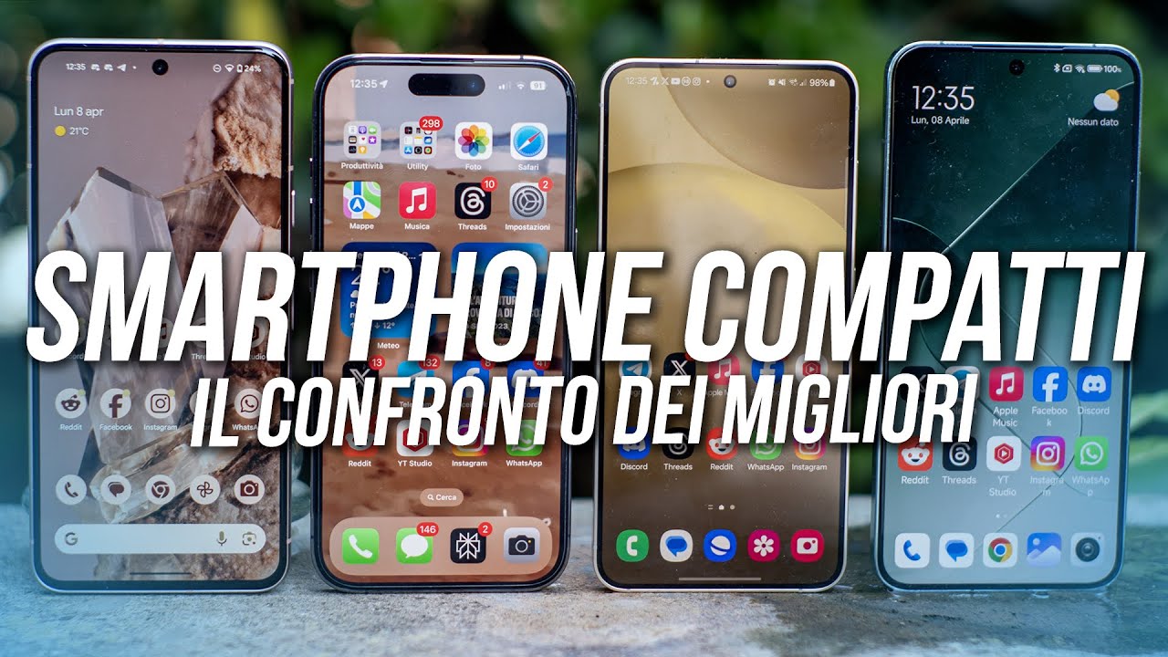 SMARTPHONE COMPATTI? Abbiamo messo a confronto i migliori!