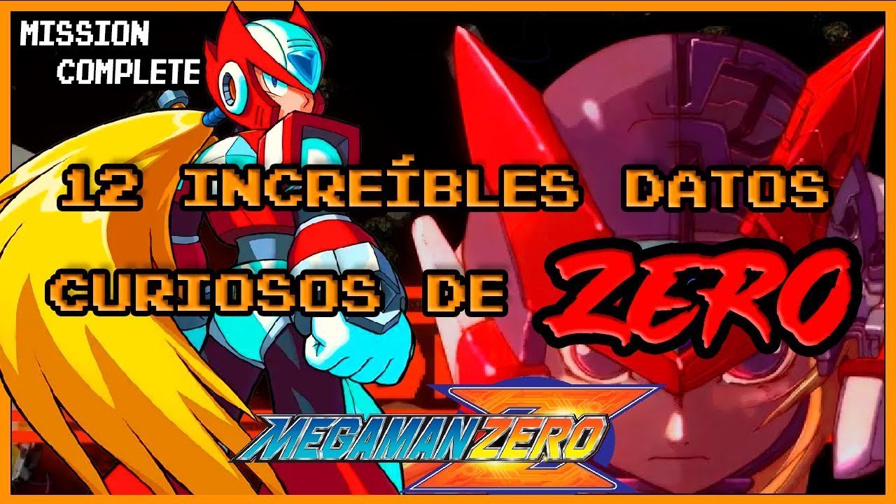 Megaman X - INCREIBLES Datos Que No Sabías de ZERO