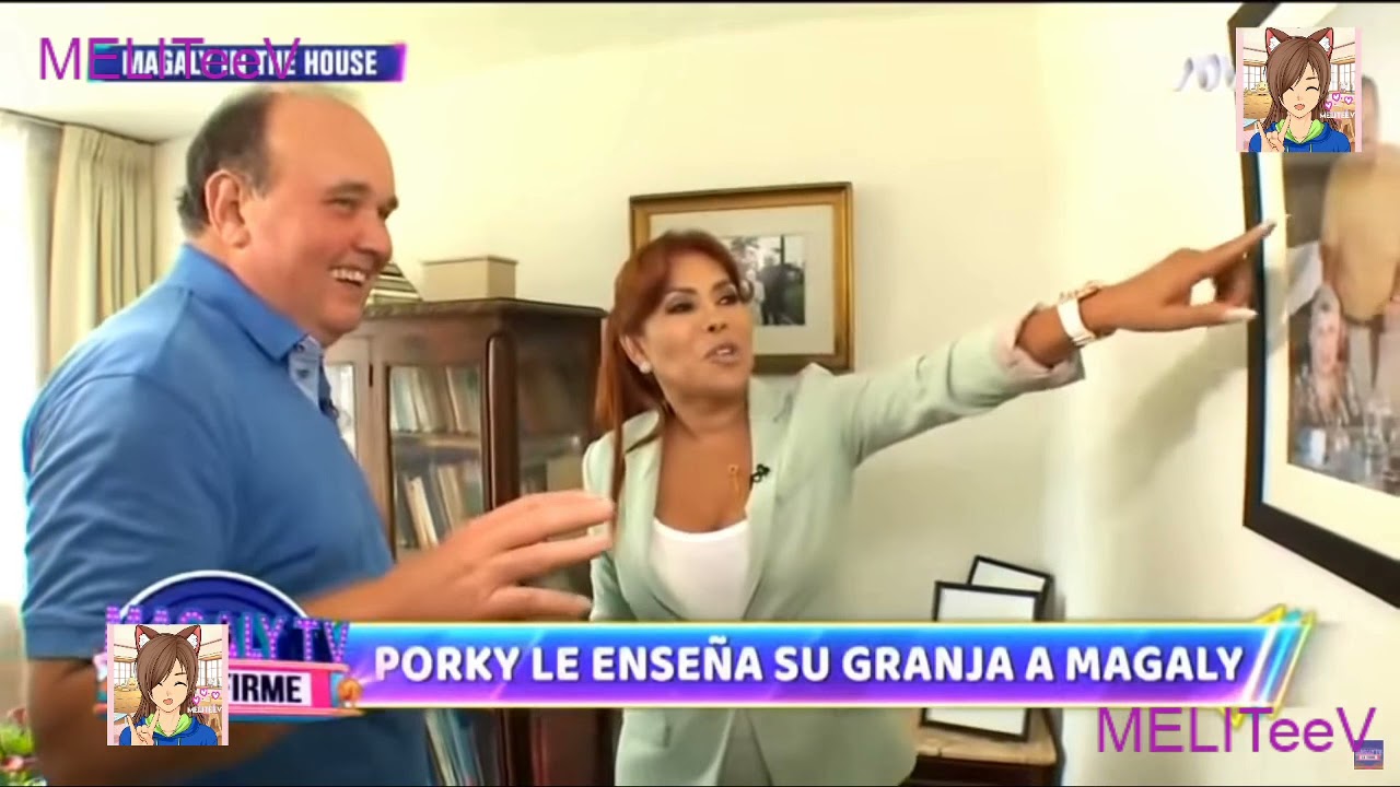 Magaly en casa de Rafael Lopez Aliaga