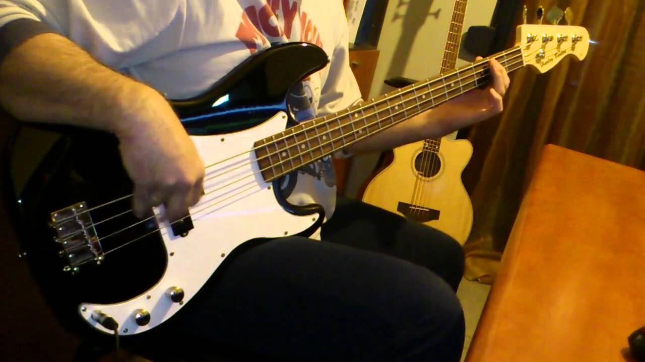 Iron Maiden The Trooper backing track Bass cover with Harley Benton PB-20 BK