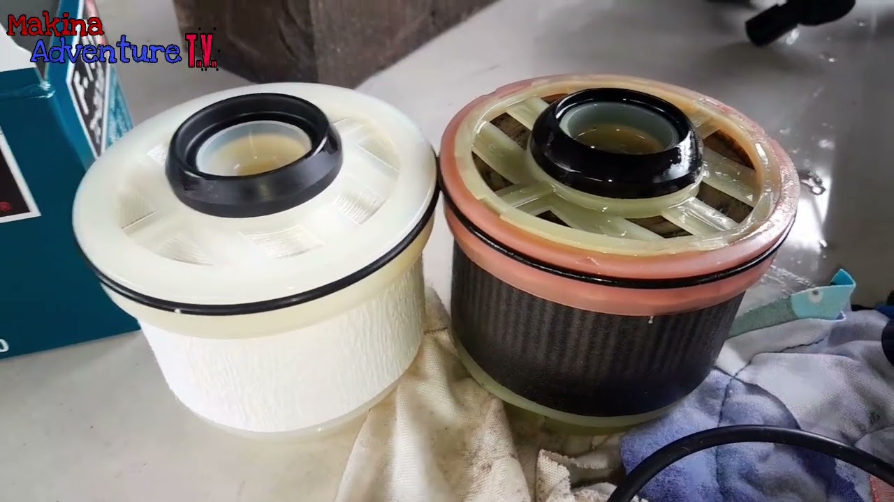 🔴Fuel filter replacement TUTORIAL || 2KD Engine || Toyota Innova D-4d🔧✌️
