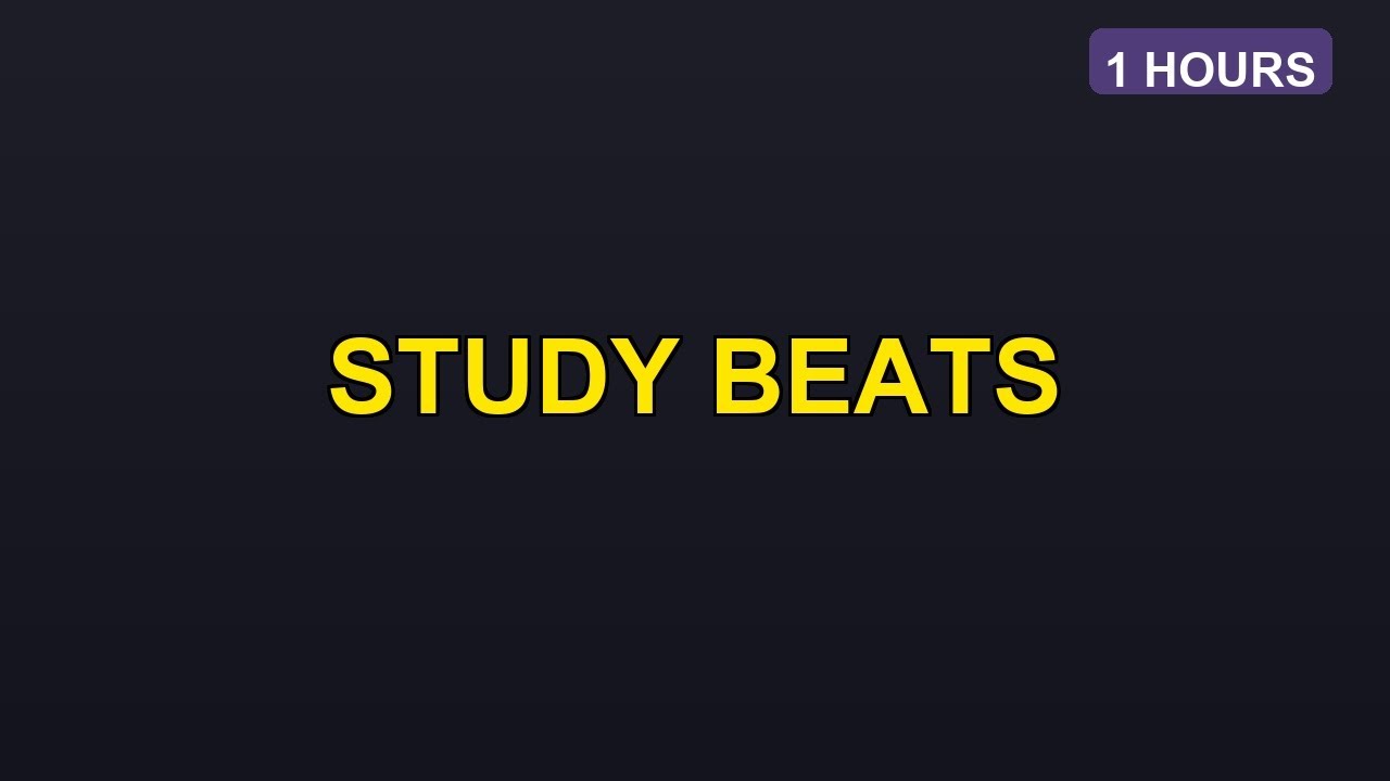 Study Beats | Instrumental Hip Hop | 1 HOURS | Homework Music