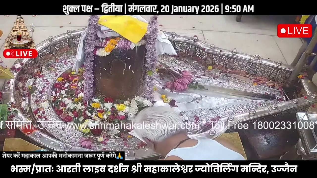महाकाल भस्म आरती दर्शन Bhasm Aarti Live Darshan | Shri Mahakaleshwar Jyotirlinga Ujjain | #bhasmarti