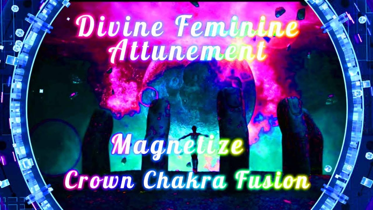 The Intuitive Goddess Sacred Energy - Powerful Crystal Resonator - Crown Chakra Brainwave Activator