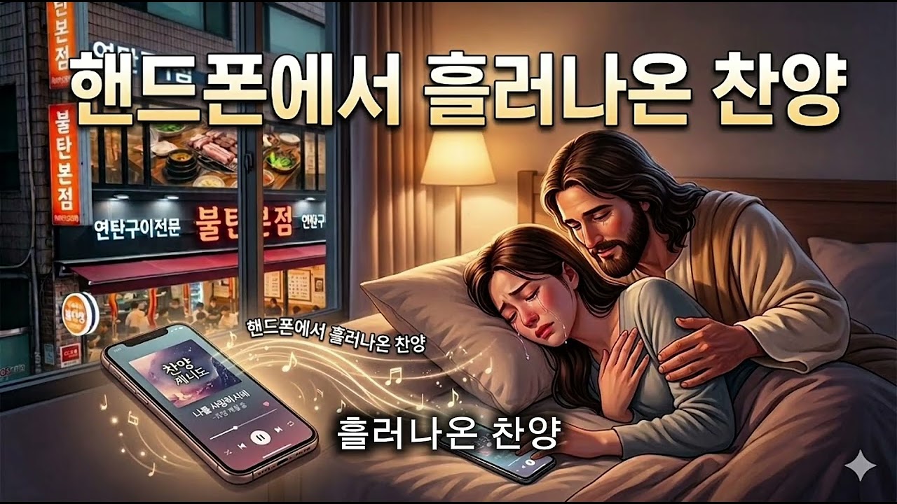 핸드폰에서 흘러나온 찬양 ㅣ 오늘 하루를 위로하는 창작 CCM입니다.