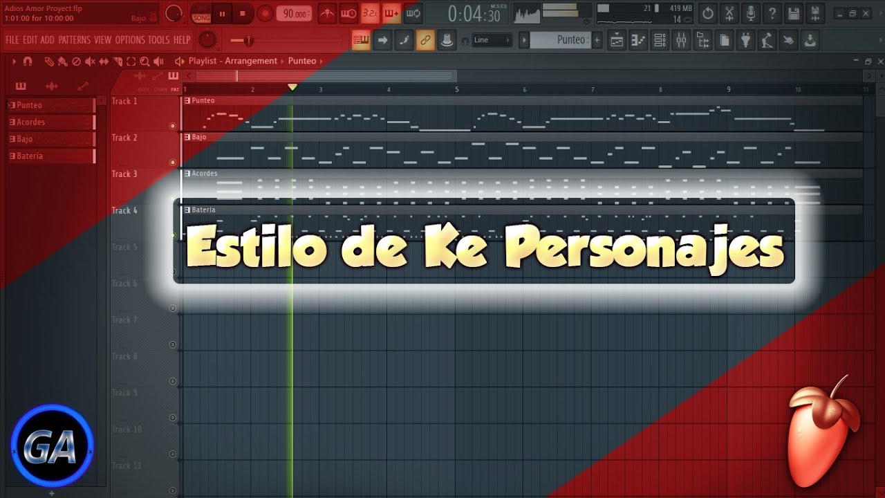 Creando estilo de Ke Personajes en Fl studio 20