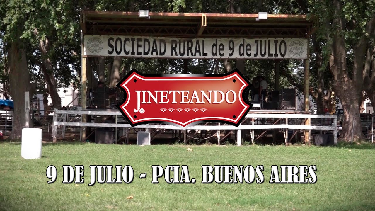 JINETEANDO EN 9 DE JULIO, PCIA. BUENOS AIRES