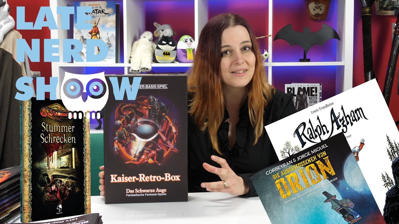 Cthulhu, DSA Kaiser Retro, Comics: Orion und Ralph Azham | Late Nerd Show 202