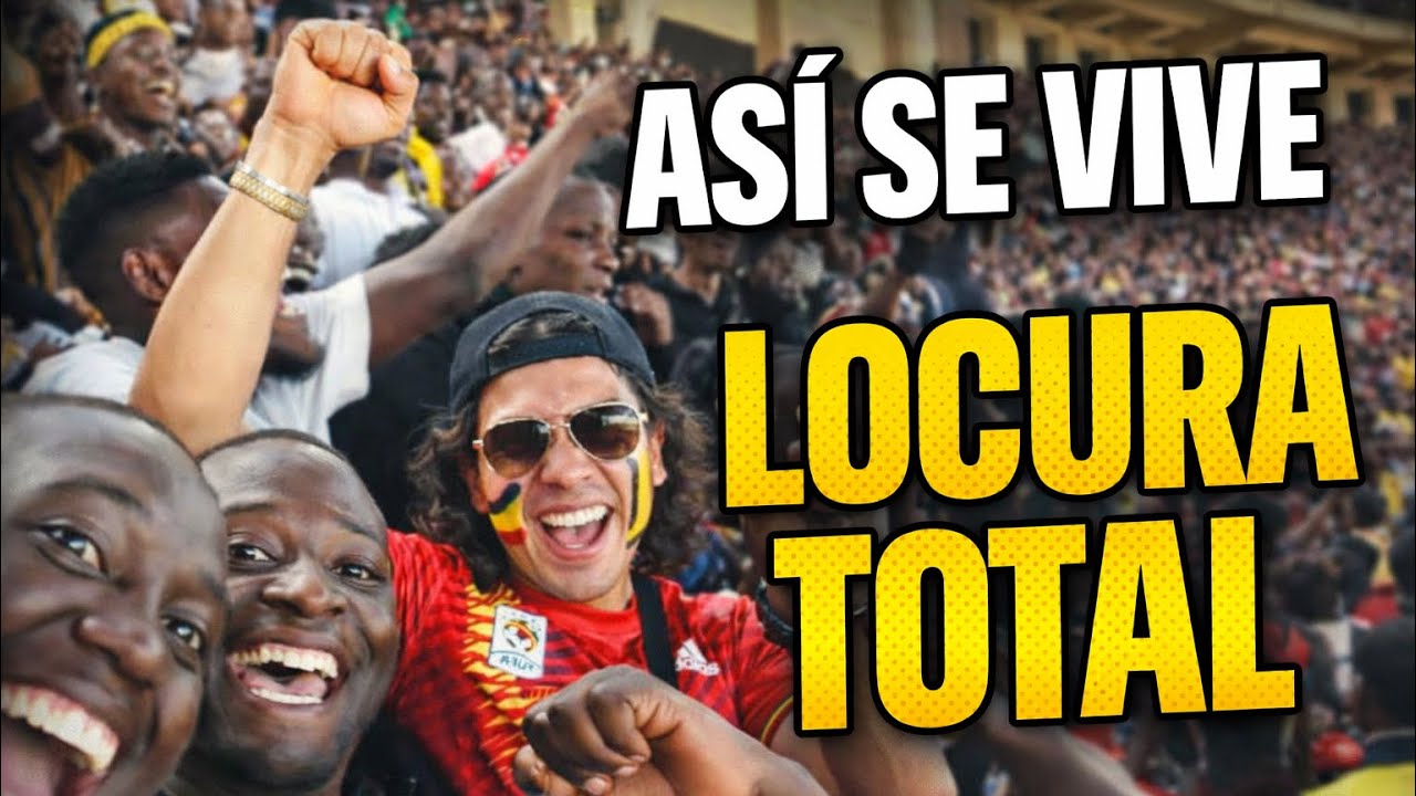 ASÍ ES la HINCHADA más PASIONAL de AFRICA 🇺🇬⚽️