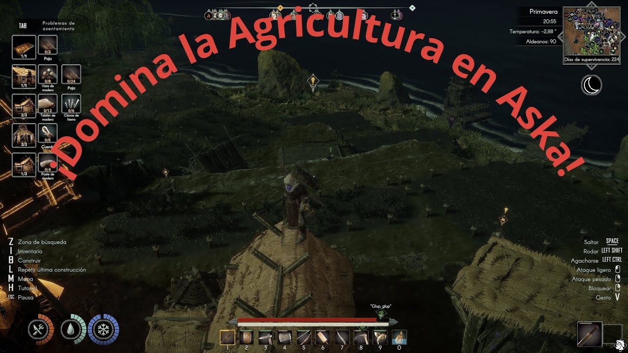 🌾 ¡DOMINA LA AGRICULTURA EN ASKA! Estrategias Avanzadas para una Cosecha Épica | Gameplay en Español