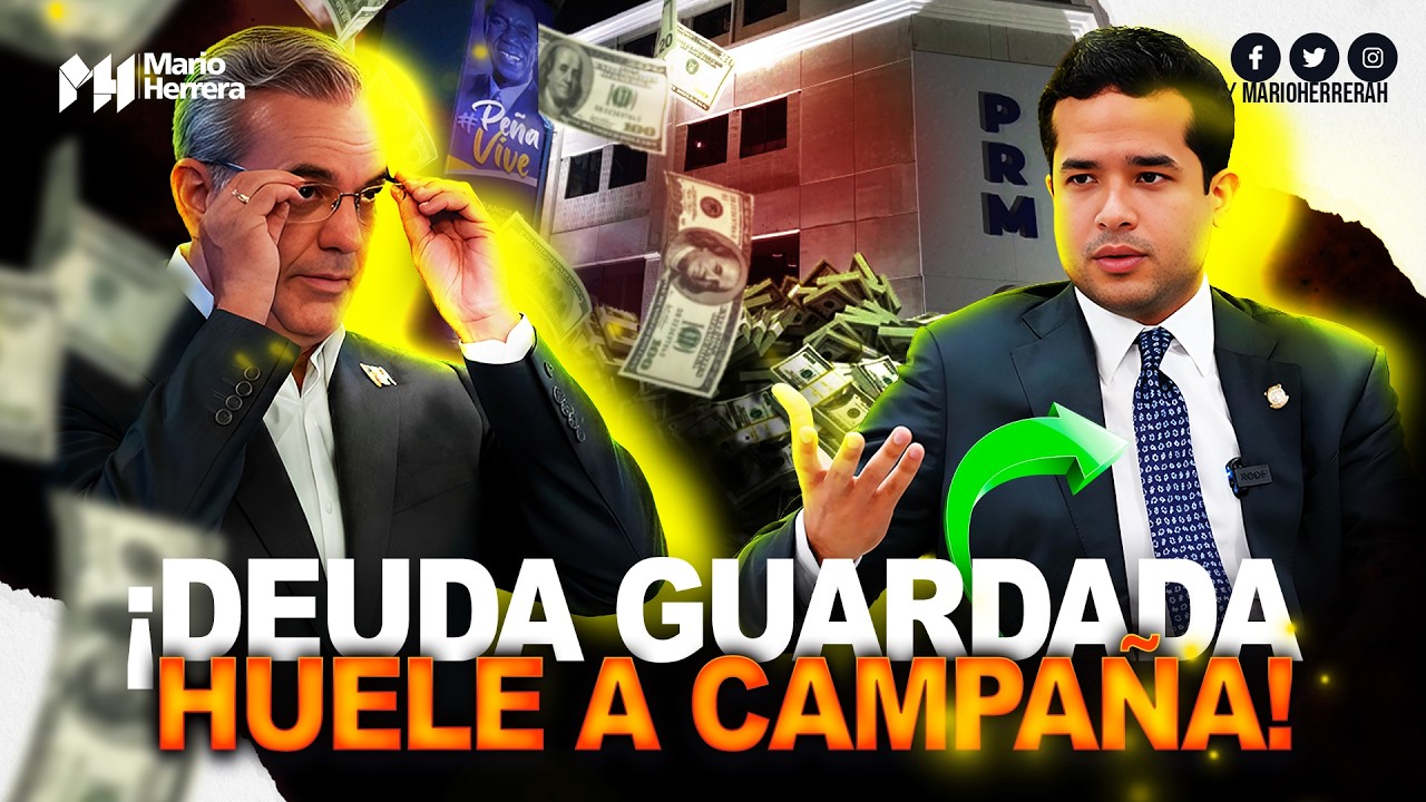 ¡Omar Acusa A Abinader De Guardar US$ 6,500 Millones Para El 2028! ¿Caja Chica Para El PRM?