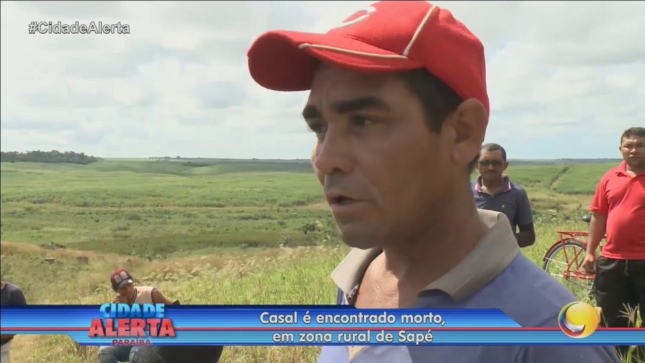 Casal é encontrado morto em zona rural da cidade de Sapé
