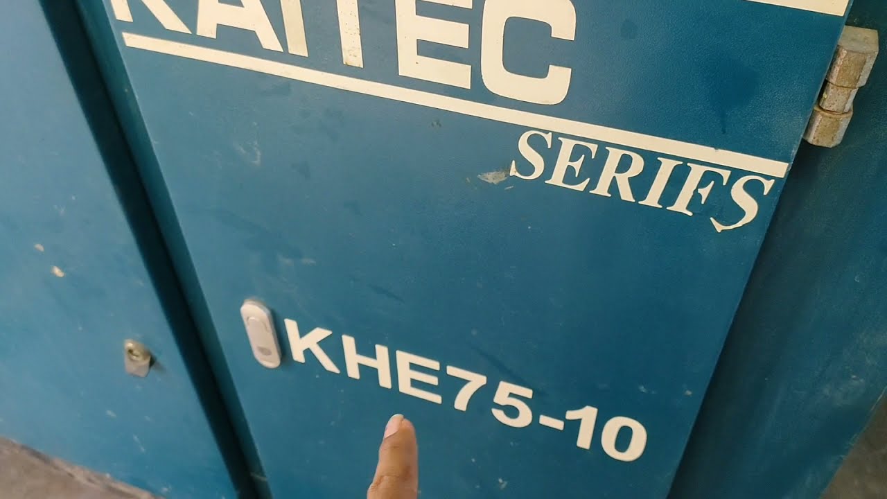 Compressor KAITEC KHE 75-10 | 75 kW 10 bar | review | KAITEC SERIES