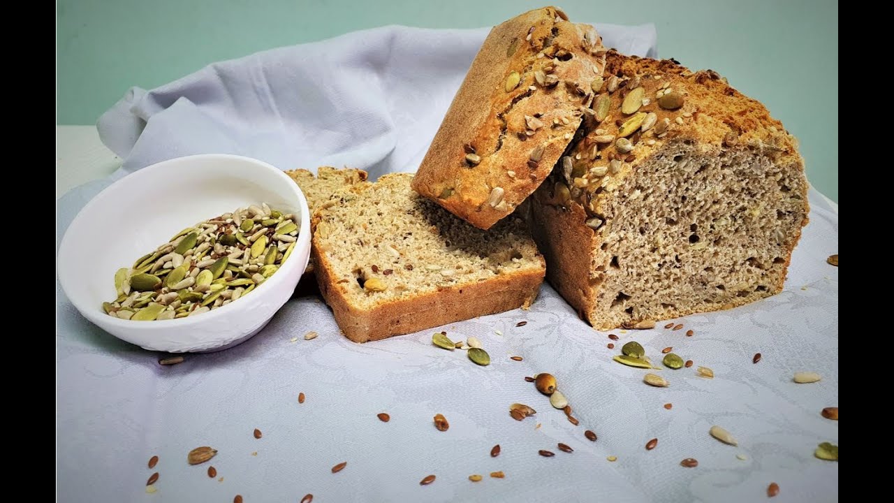 Paine integrala cu seminte fara framantare