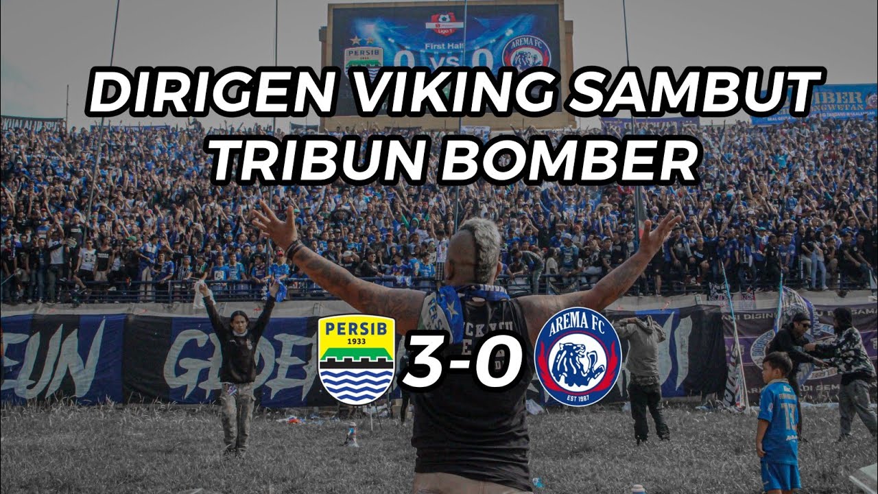 KEREN !! DIRIJEN VIKING PIMPIN TRIBUN BOMBER !!