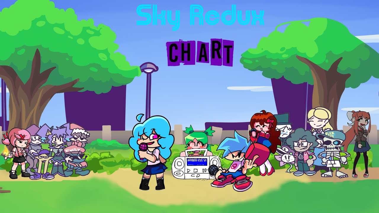 FNF vs SKY - Sky REDUX // Chart
