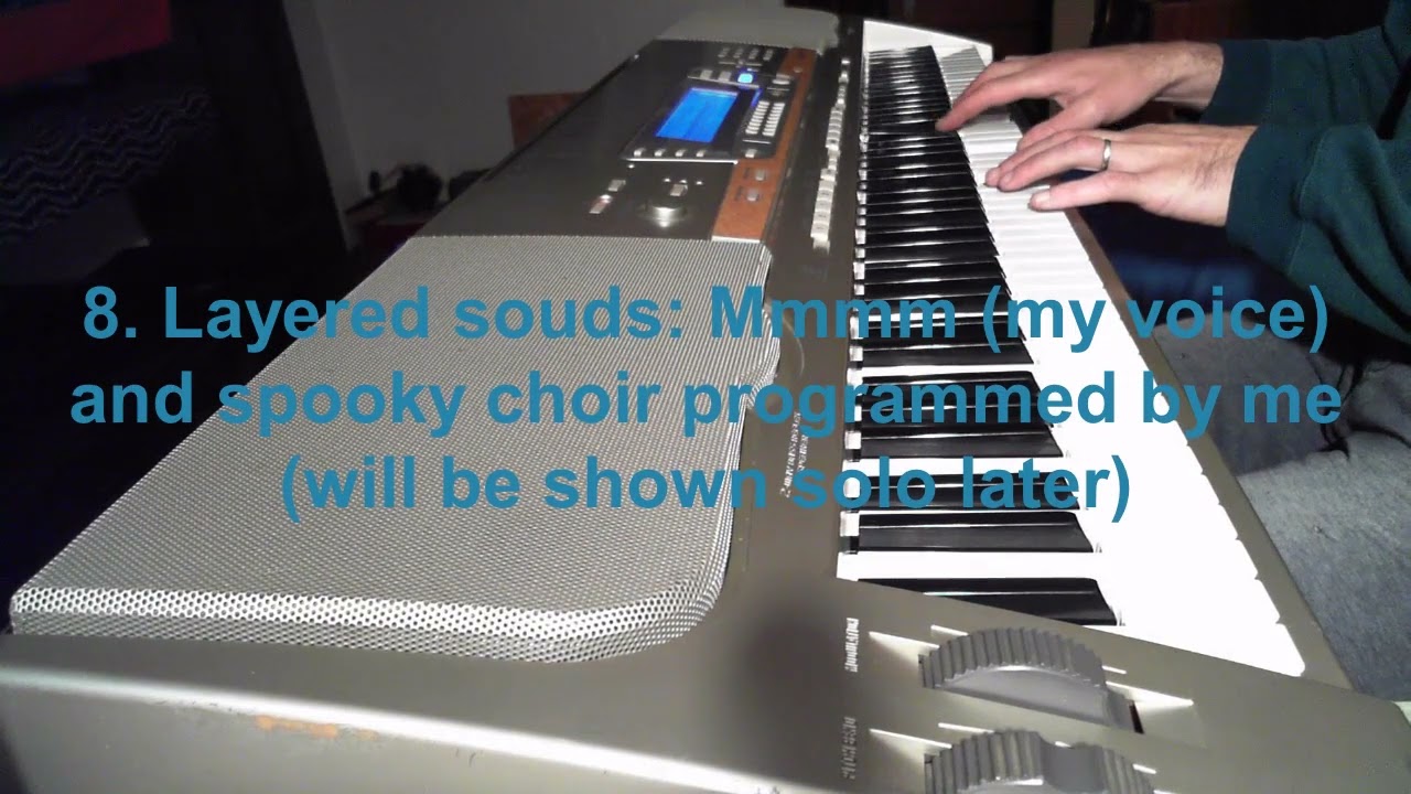 Casio WK-8000 Sounds you would never expect from