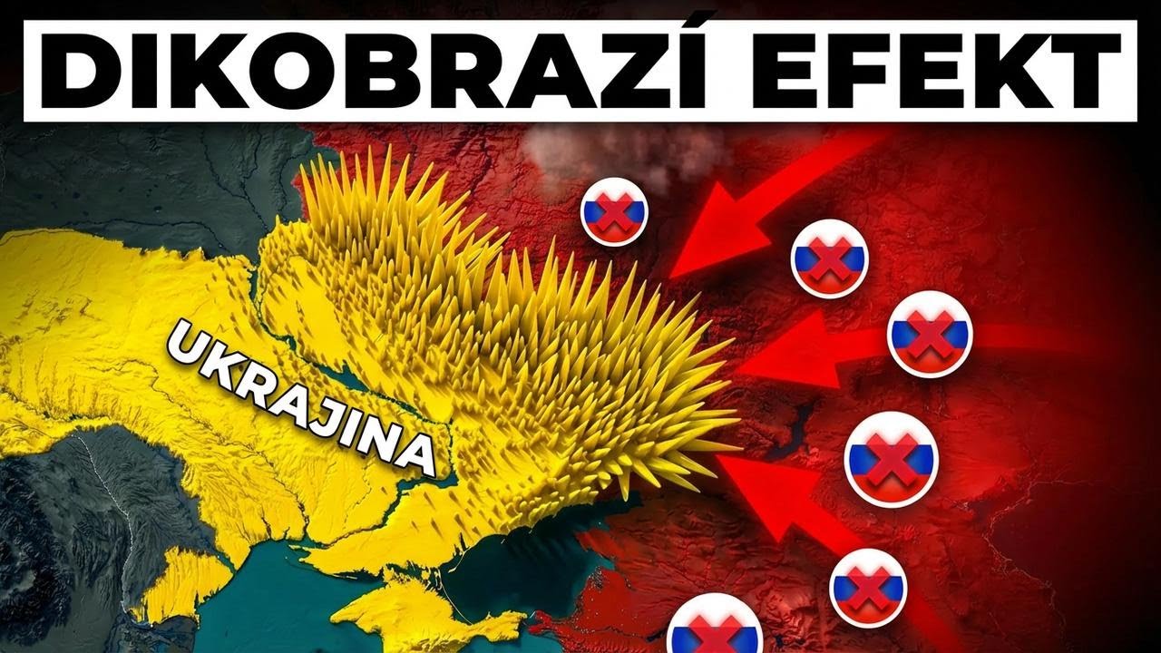 Ukrajinský „oceľový dikobraz“: Prečo Rusko platí za každý centimeter kruto