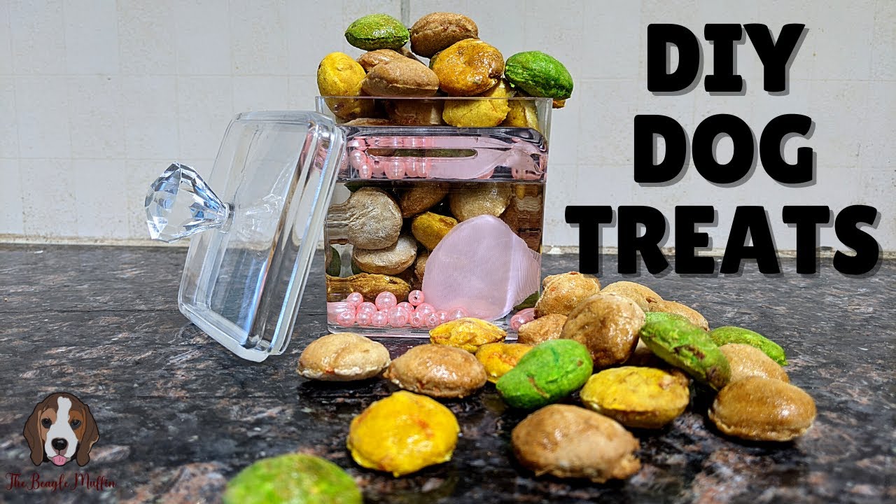 DIY Homemade Peanut Butter Dog Treats | TheBeagleMuffin