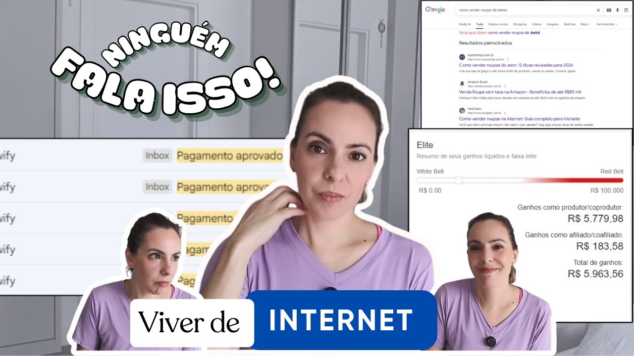 O que ninguém conta sobre TENTAR ganhar dinheiro trabalhando na internet | só verdades