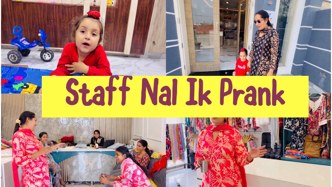 Staff Nal Kita Ik Prank #gurniwaz 