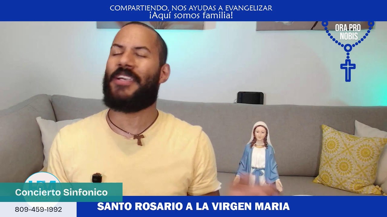 Santo Rosario a La Virgen María, misterios dolorosos 20-2-2026