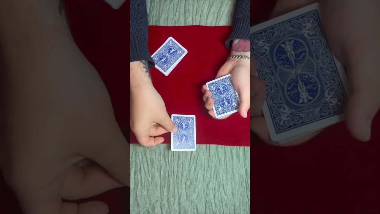 Фокус: Карточная семья🔥 Подпишись😉