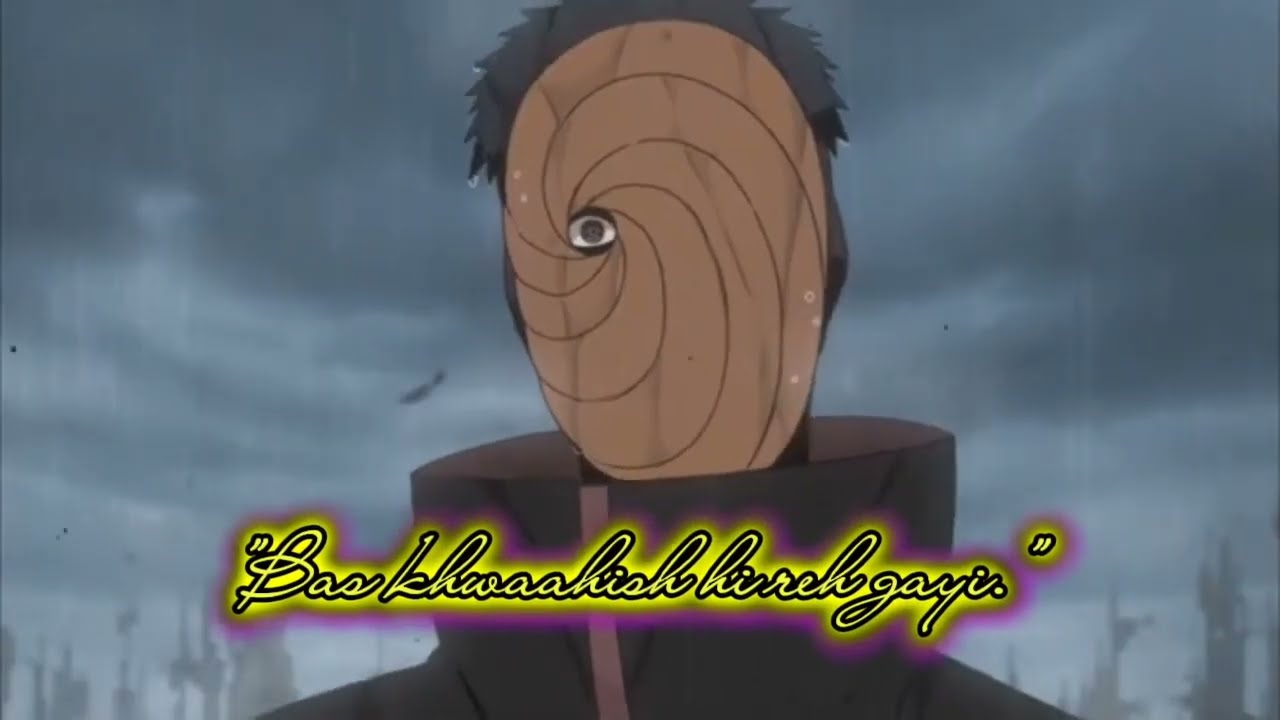 "Obito… the boy who lost everything but still kept his promise."
