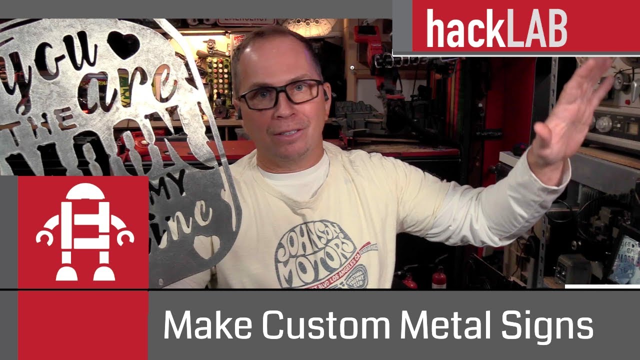 Making Metal Signs- CNC Plasma Crossfire Pro