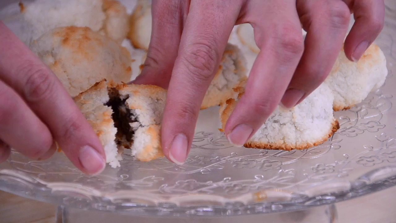 Biscotti al cocco e nutella facilissimi