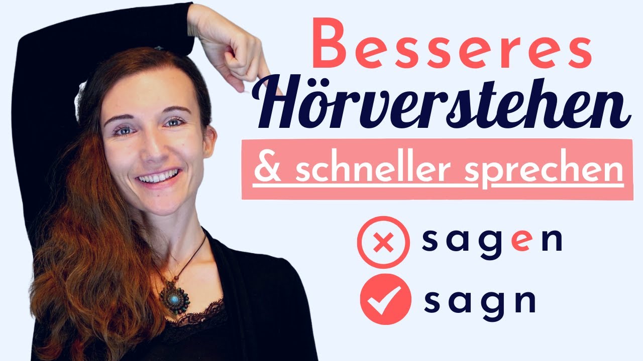 So EINFACH kannst du die Deutschen besser VERSTEHEN und SCHNELLER SPRECHEN - Praktisch Deutsch