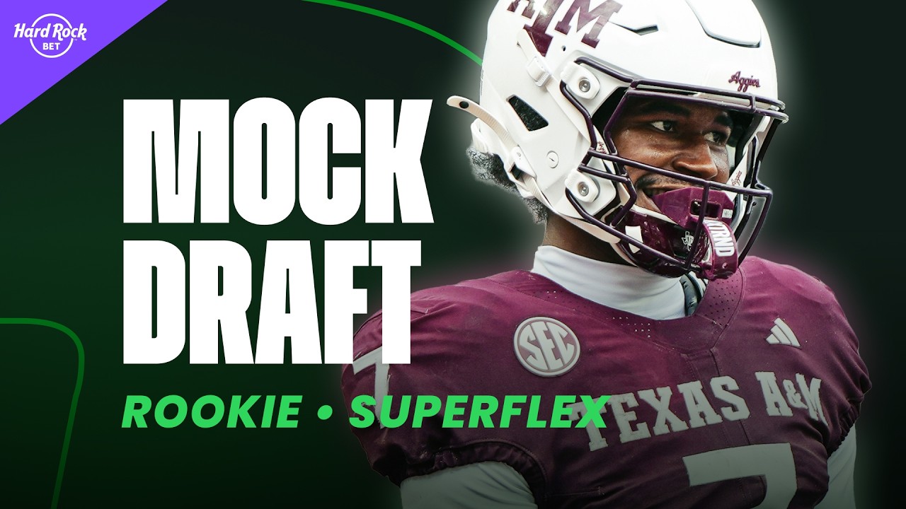 Superflex Dynasty Rookie Mock Draft | 3 Rounds (2026 Fantasy Football)